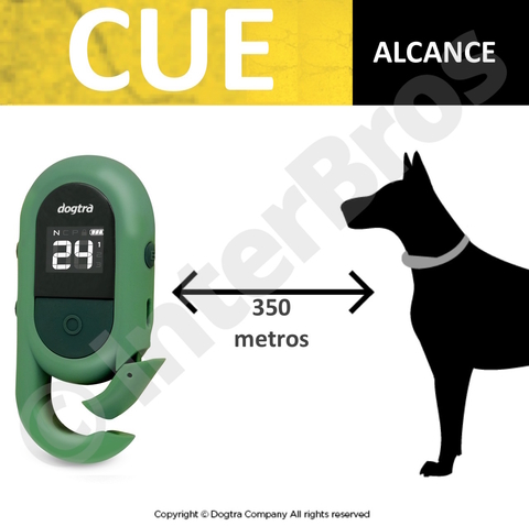 Dogtra CUE E-Collar Cor Yellow Sistema de Treinamento Eletrônico à prova d'água para cães pequenos, médios e grandes - comprar online