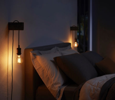 Philips Hue White Ambiance Dimmable Smart Filament A19 l Lâmpada LED de Filamento Vintage l 2ª Geração l Mais Brilhantes l Branco Quente a Branco Frio | Compatível com Alexa, Apple Homekit & Google Assistant | Funciona com Bluetooth e/ou com a Hue Bridge - comprar online