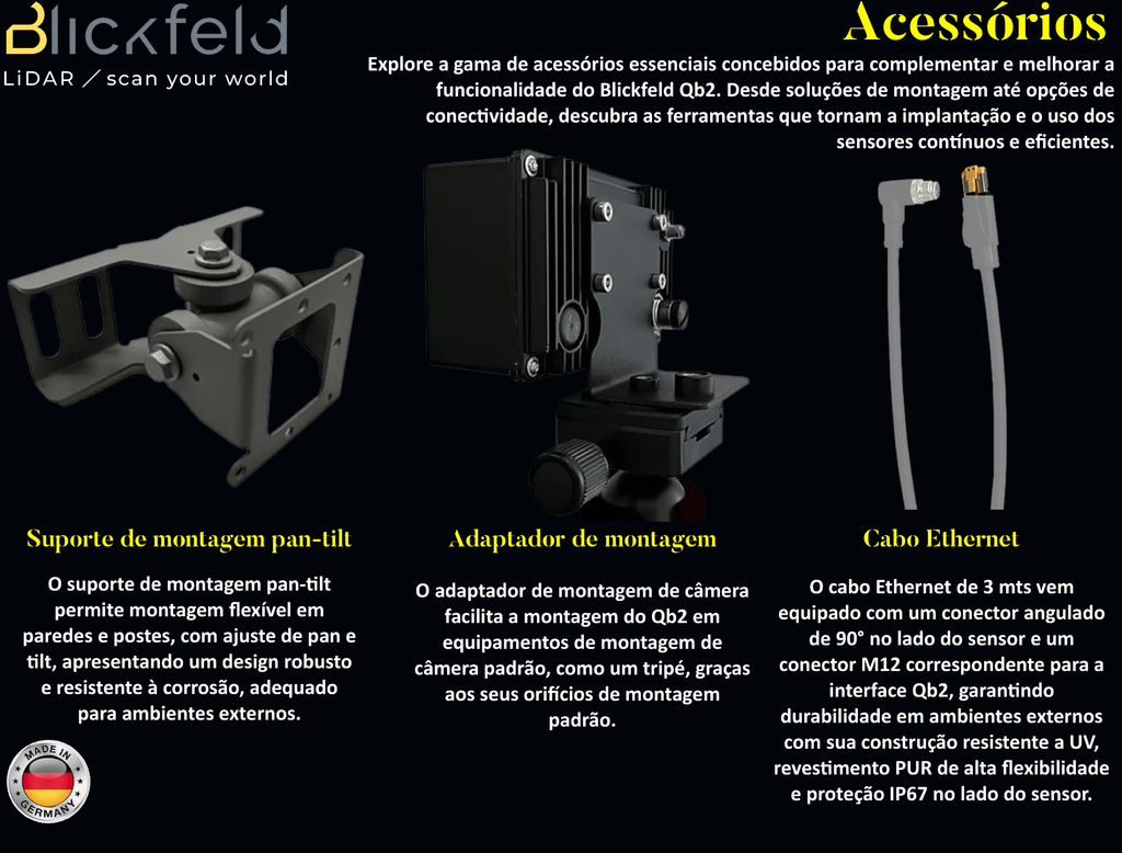 Blickfeld QB2 3D LiDAR - online store