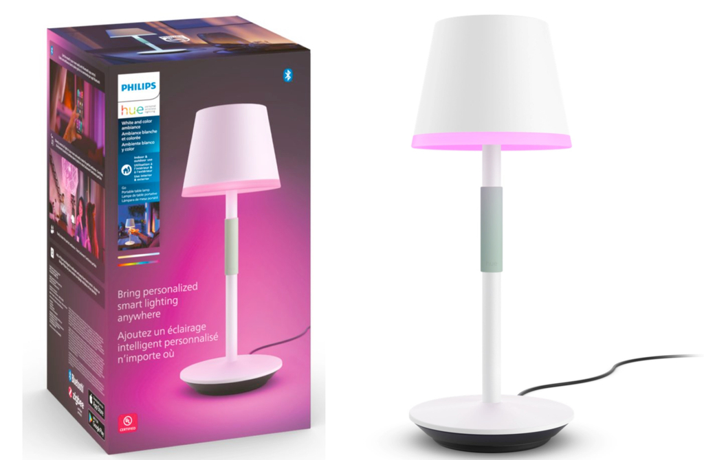 Philips Hue Go Portable Table Lamp Luminária Portátil de Mesa