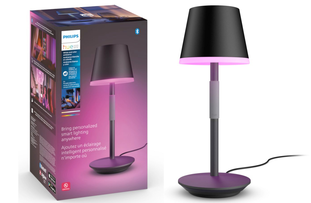 Philips Hue Go Portable Table Lamp Luminária Portátil de Mesa - comprar online