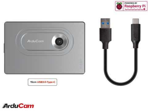 Imagem do Arducam PiNSIGHT, 12MP Vision AI Mate for Raspberry Pi 5 , Luxonis OAK , B0505