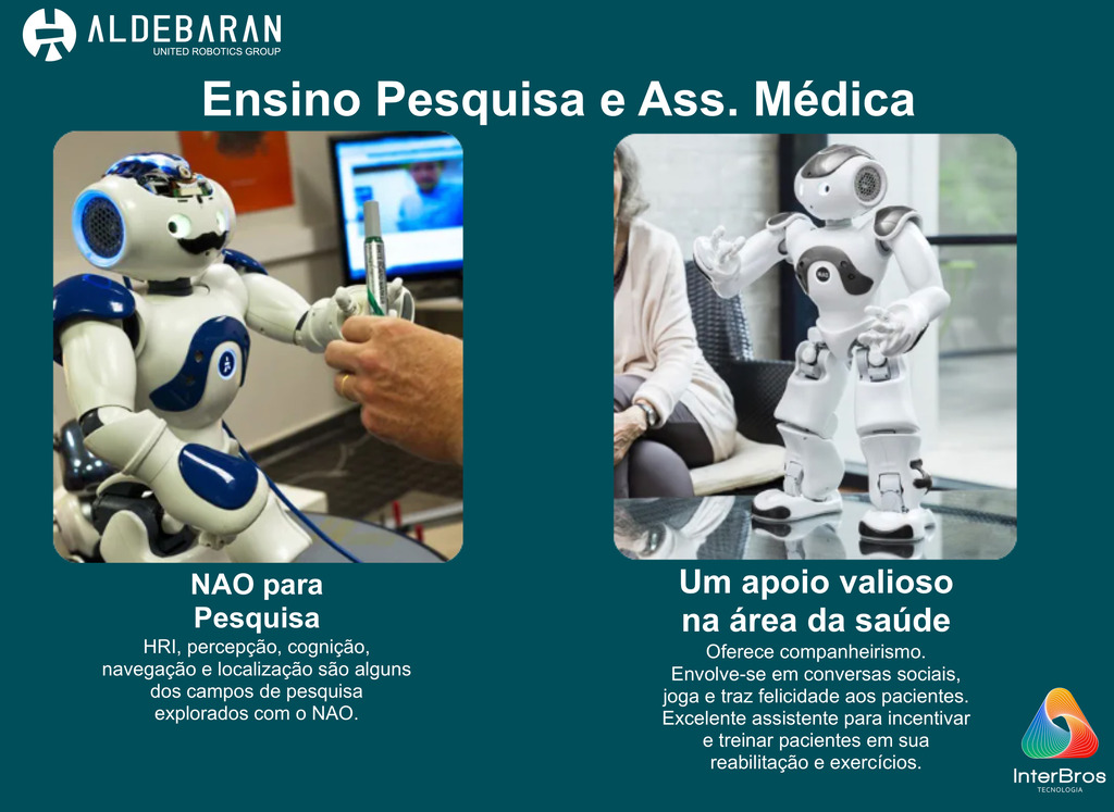 Imagen de Aldebaran Nao Robot V6 Educator Pack , Humanoide Programável e Autônomo