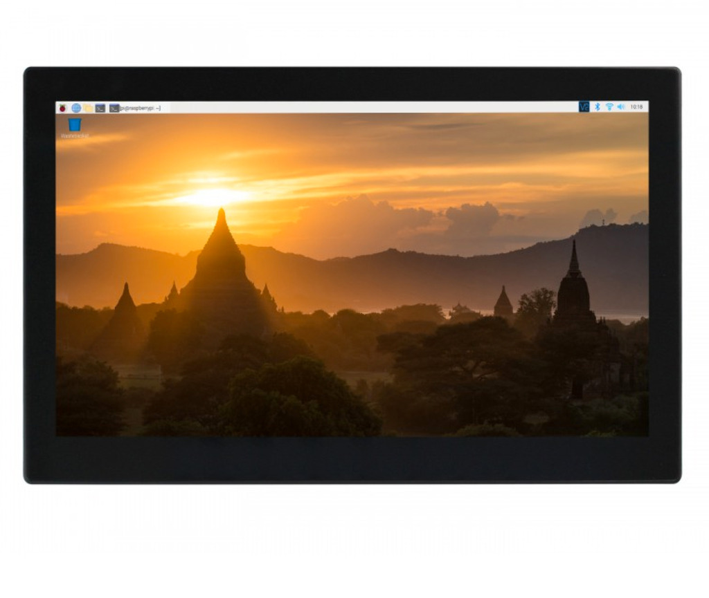 WaveShare Mini-Computer 13.3" Powered by Raspberry Pi 3A+, HD Touch Screen