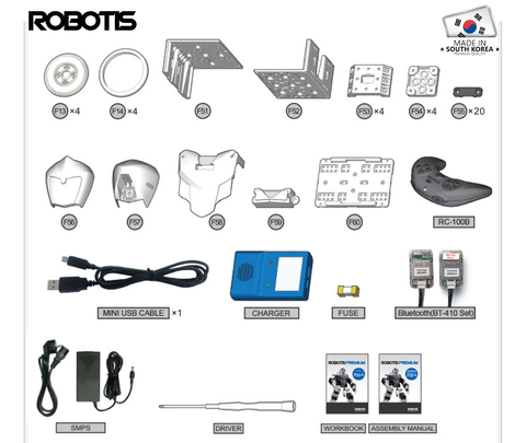 Image of Robotis Bioloid Premium Robot Developer Kit , Educacional , Idade: 15+