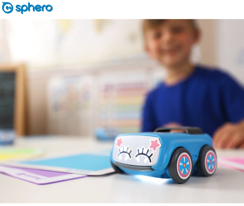 Sphero Indi Student Kit: Robô de aprendizagem STEAM sem tela para a escola - Envolva alunos a partir de 4 anos - Apresente os fundamentos da ciência da computação - Projete e crie labirintos - Aprenda conceitos de codificação na internet