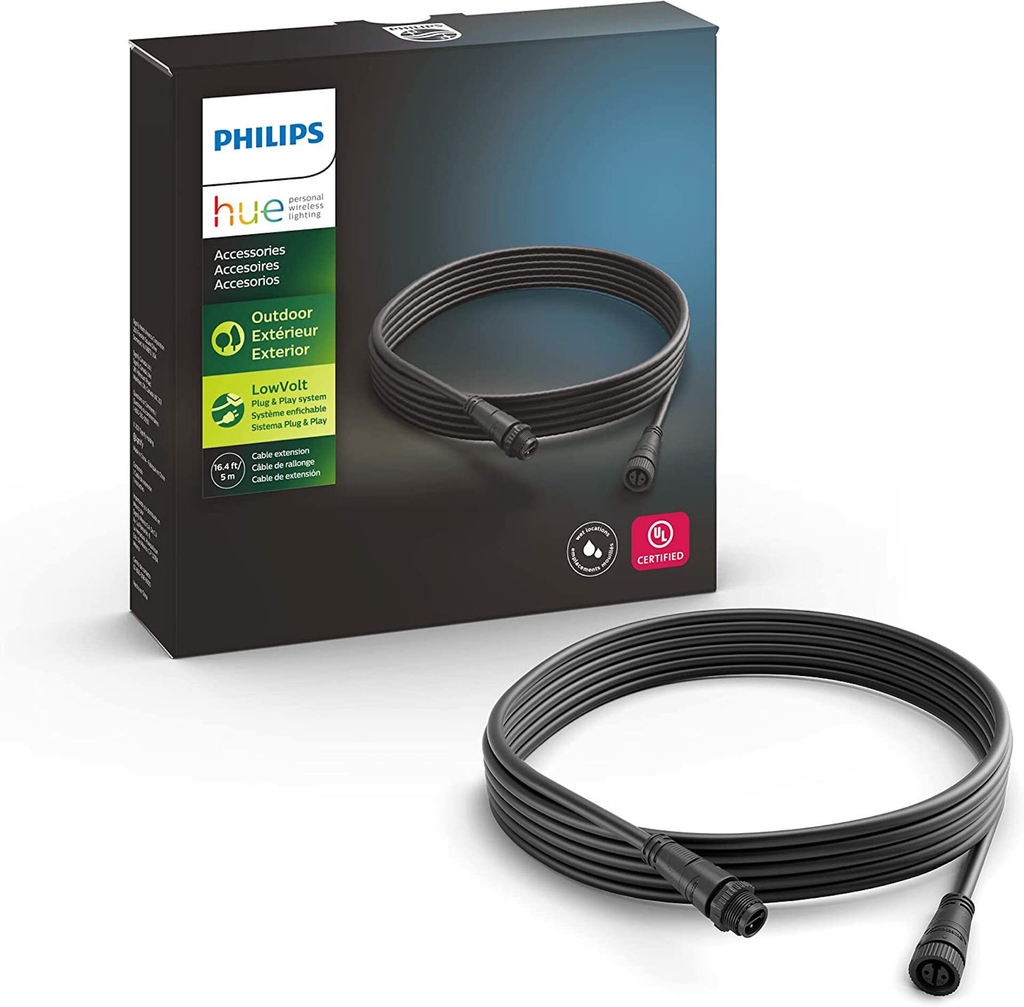 Philips Hue Extension Cable for Outdoor Use l Cabo Externo Extensão l Sem Conector l 5 metros