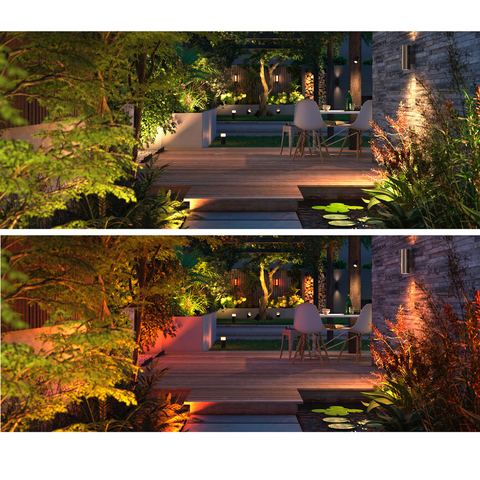 Imagem do Philips Hue Amarant l Outdoor Light Bar l LED Wall Floodlight l Luminária Inteligente Outdoor de Piso l Alto Fluxo Luminoso de até 2.800 lumen l LED Integrado l Com Fonte de Energia de 40W l Compatível com Alexa, Apple Homekit & Google Assistant l Requer Hue Bridge