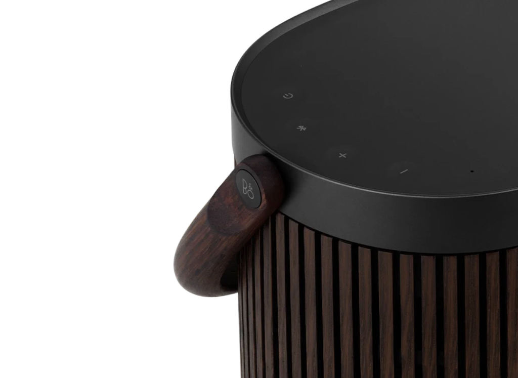 Bang & Olufsen Beosound A5 Powerful Portable Bluetooth Speaker with Wi-Fi Connection, Carry-Strap, Dark Oak - comprar online