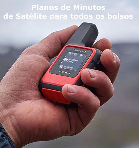 Garmin inReach Mini 2 Compact Satellite Communicator | + Mini Dive Case | + BackPack | Hiking Handheld | Comunicador via Satélite e Navegação GPS | Mensagens bidirecionais | 100% de Cobertura Global via Satélite com Iridium | SOS Interativo Global Bidirecional | Rastreamento e Compartilhamento de Localização | 14 Dias de Bateria - buy online