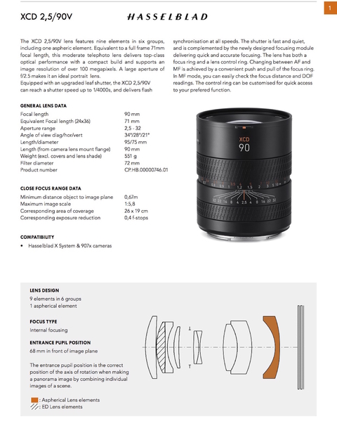 Hasselblad X1D II 50C Medium Format Mirrorless High End Camera 2ª Geração - tienda online