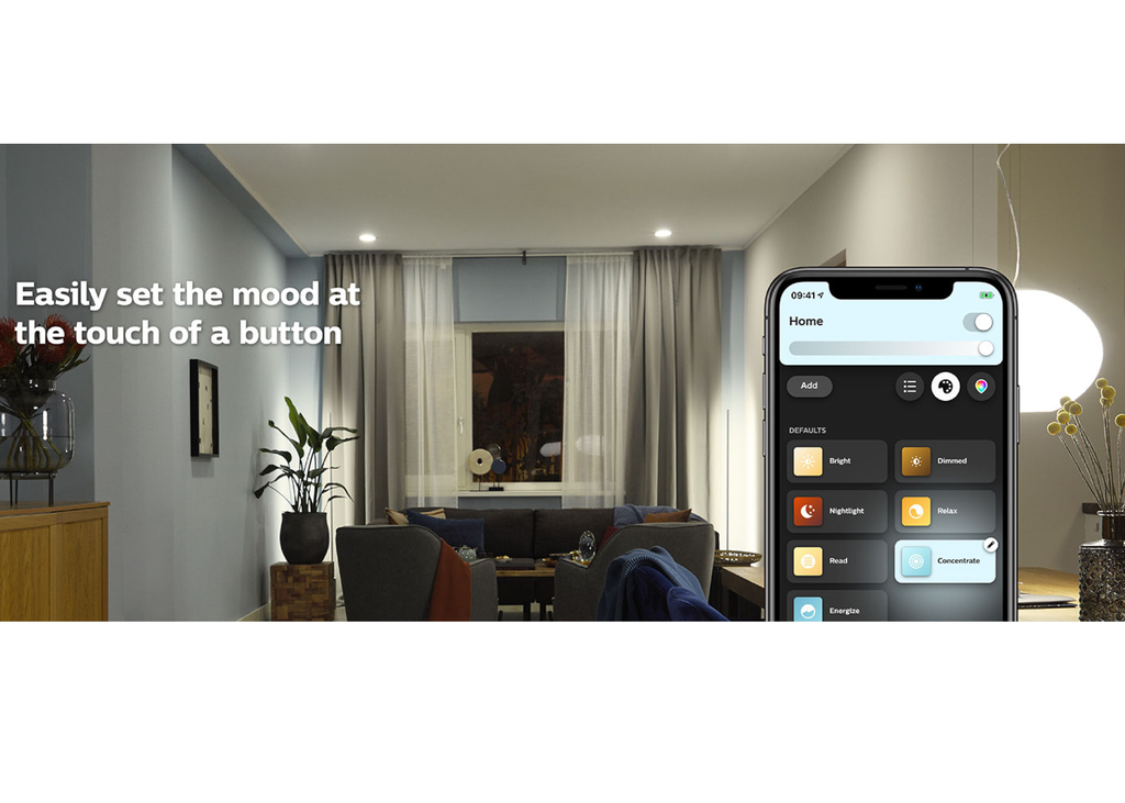 Philips Hue White Ambiance BR30 65W | 3ª Geração | Bluetooth Smart Flood Light | Lâmpada Spot de Embutir | Compatível com Alexa, Apple Homekit & Google Assistant | Funciona com Bluetooth e/ou com a Hue Bridge l Kit4