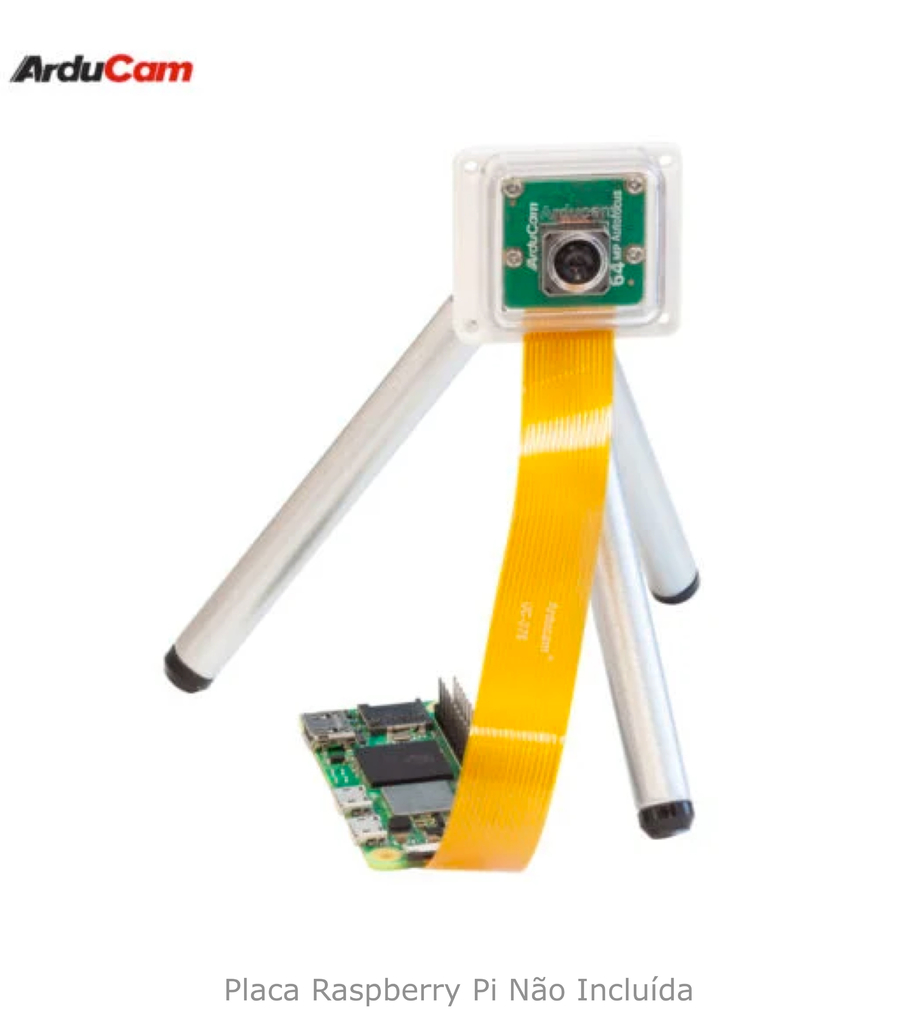 Imagen de Arducam 64MP Ultra High-Resolution Autofocus Camera Module for Raspberry Pi, Compatible with Raspberry Pi & Smart Phones, B0399