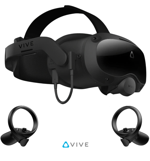 HTC VIVE VR FOCUS 3 EYE & FACIAL TRACKING , VIVE Sync , MetaHuman , A nova era da VR empresarial