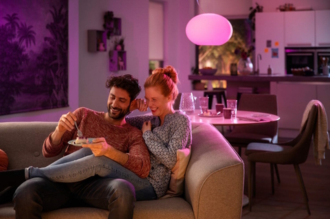 Philips Hue White & Color Ambiance Flourish Pendant Light l 2ª Geração l Luminária Pendente Inteligente l Bluetooth e WiFi l Alto Fluxo Luminoso 2.750 lumen l LED Integrado l Compatível com Alexa, Apple Homekit & Google Assistant | Funciona com Bluetooth e/ou com a Hue Bridge - loja online