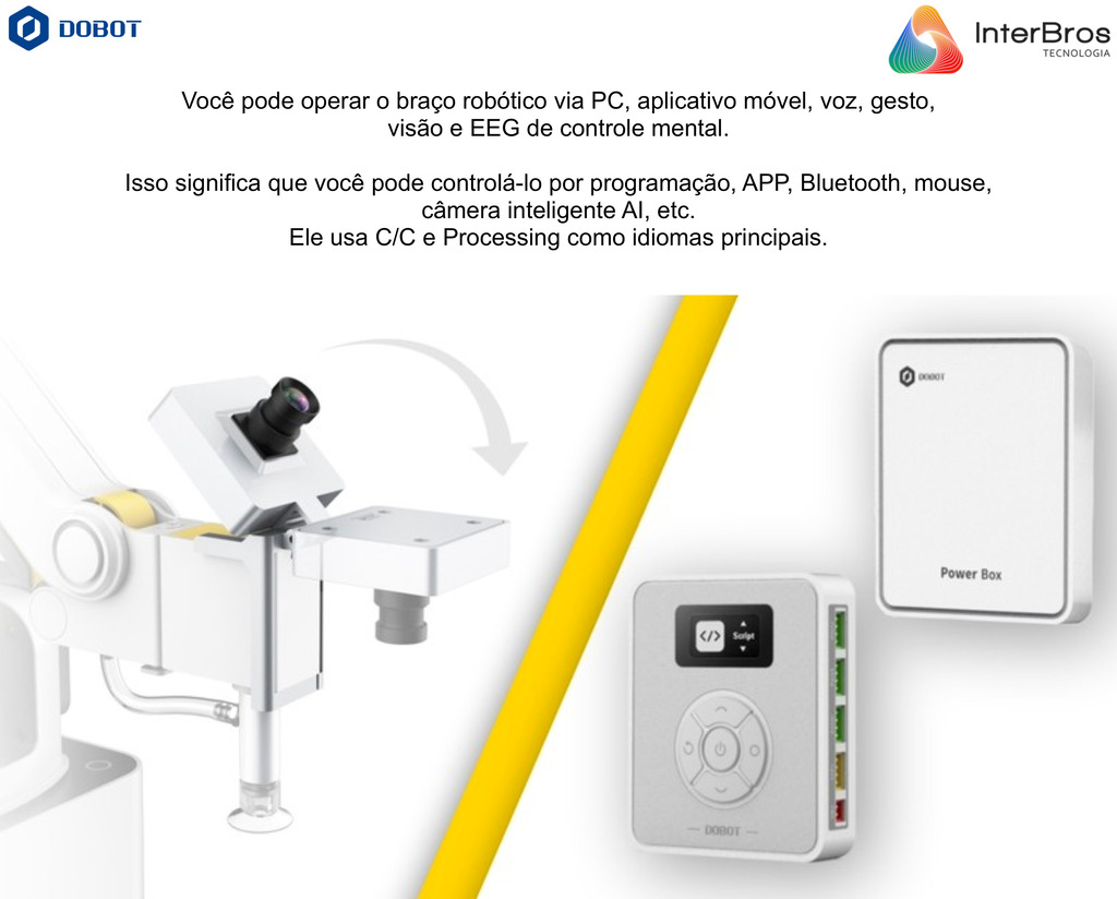 Dobot Magician Lite Robotic Arm , Stem Education , Braço Robótico Educacional , +8 anos - buy online