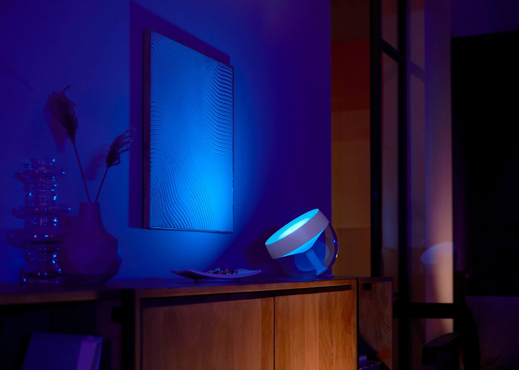 Philips Hue Iris White l White and Color Ambiance l Bluetooth Table Lamp Smart Lighting l 2ª Geração l Luminária de Mesa e Piso l Compatível com Alexa, Apple Homekit & Google Assistant | Funciona com Bluetooth e/ou com a Hue Bridge