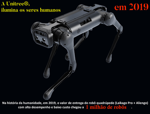 UNITREE GO 1 , Robot Dog , High-Performance Quadruped Robot , O primeiro robô quadrúpede biônico doméstico de companhia do mundo