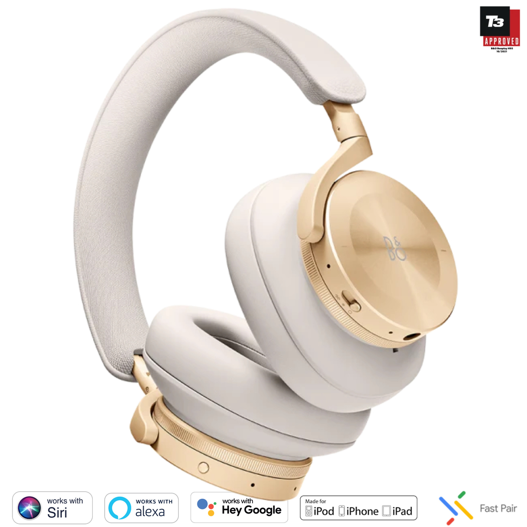 Bang & Olufsen Beoplay H95 , Over-Ear Wireless Headphones , Premium Comfortable , Excepcional cancelamento de ruído ativo adaptativo (ANC) , Driver de titânio eletrodinâmico com ímãs de neodímio, Escolha a cor