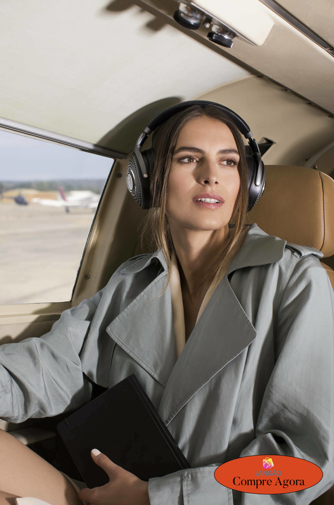 Focal Bathys l Hi-Fi Alta Fidelidade l Bluetooth Over Ear Headphones l Drivers de 40mm l DAC e amplificador integrados l Active Noise Cancellation l Qualcomm aptX l Alexa Integrada l Compatível com Google Assistant l Até 42 horas de bateria