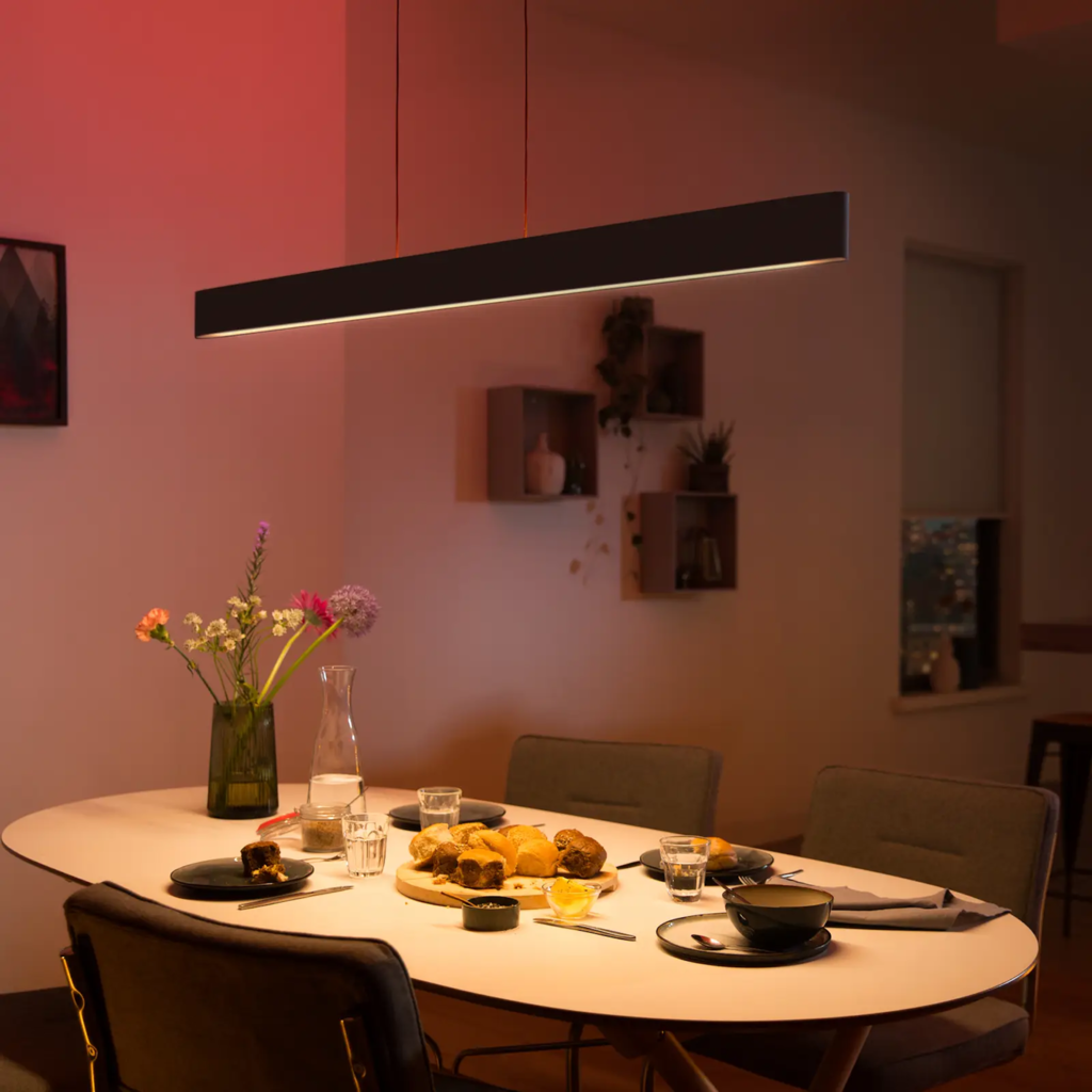 Philips Hue White & Color Ambiance Ensis Pendant Light , Luminária Pendente Inteligente , Bluetooth e WiFi na internet