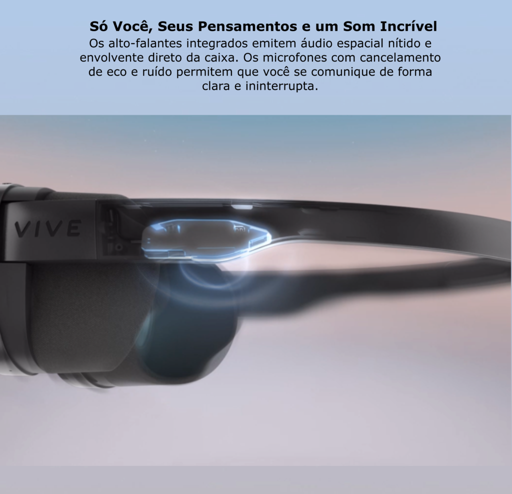 HTC VIVE FLOW | + Power Bank (21W) | Compacto e Leve A Serenidade Acontece | Os óculos VR Imersivos Feitos para o Bem-Estar e a Produtividade Consciente - comprar online