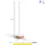 Philips Hue White & Color Ambiance Gradient Signe Oak Floor Lamp + Table Lamp Wood-Toned 2ª Geração - comprar online