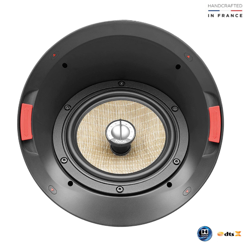 Imagen de Focal 300 ICA6 l In-Ceiling / In-wall Angled l Driver Angled at 35° l Adequa-se a posição em que você está ouvindo l Tecnologia Flax™ l Coaxial 2-way Loudspeaker l Dolby Atmos DTS:X l Auto Falante de Teto e Parede