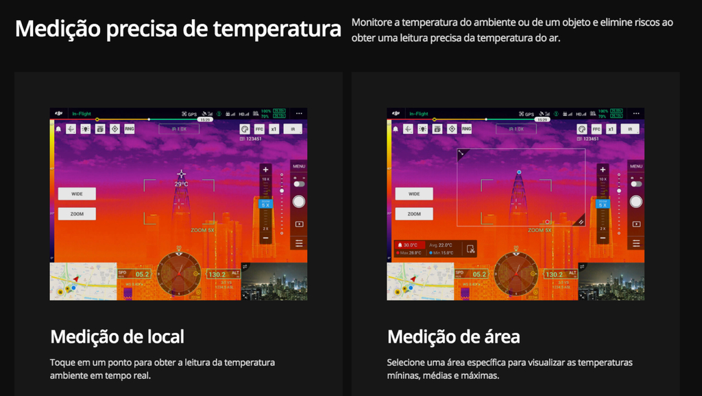 DJI Zenmuse H20T l Thermal Camera l Drones & UAVs l Compatível com Matrice 300 en internet