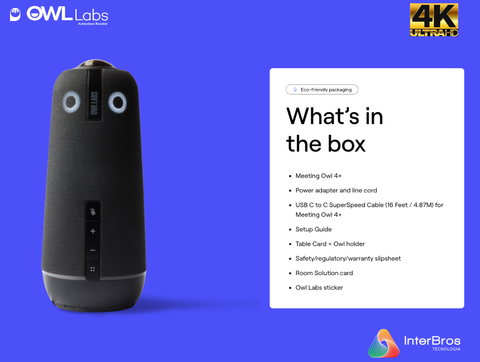 Owl Labs Meeting Owl 4+ Premium Pack - comprar online