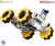 WaveShare BuildMecar Kit, Smart Building Block Robot with Mecanum Wheels, 5MP Camera, Based on Raspberry Pi Build HAT - comprar online