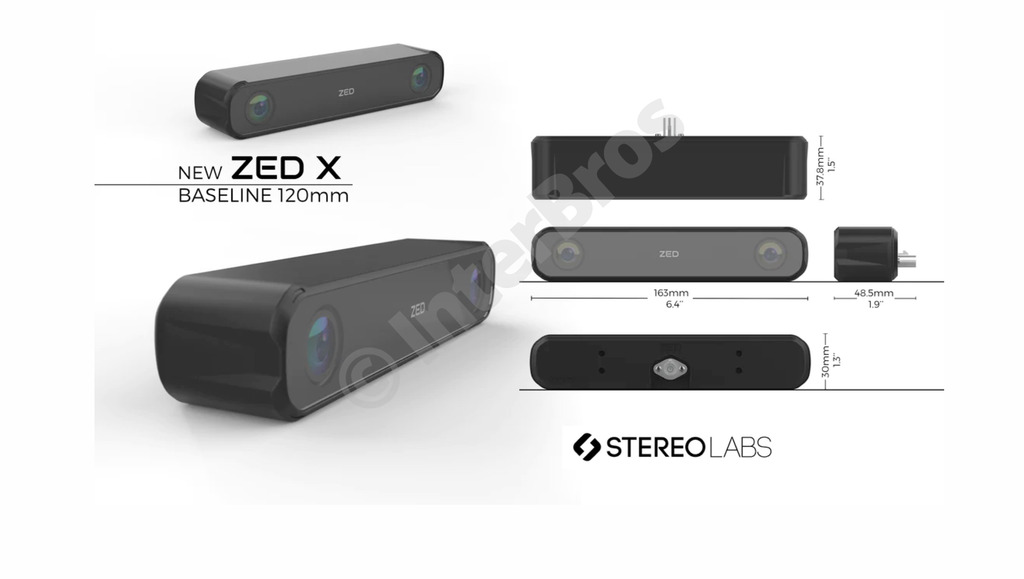 StereoLabs ZED X Stereo Camera , Designed for NVIDIA Jetson AGX Orin , With Polarizer , 2.2mm na internet