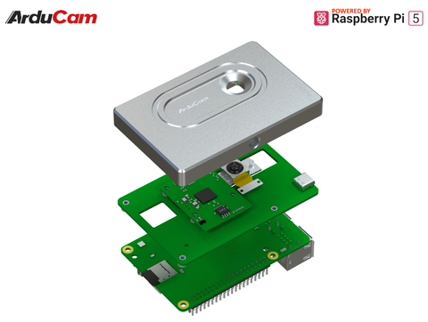 Arducam PiNSIGHT, 12MP Vision AI Mate for Raspberry Pi 5 , Luxonis OAK , B0505 - comprar online