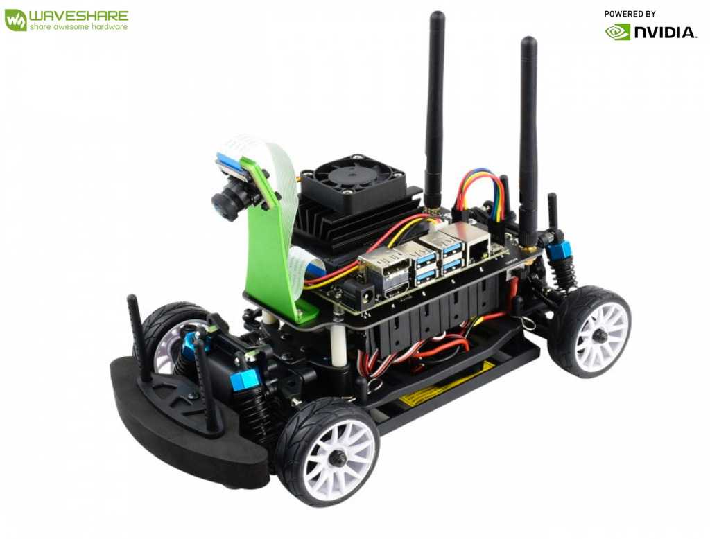 WaveShare JetRacer Pro AI Kit A Pro Version, High Speed AI Racing Robot Powered by NVIDIA Jetson Nano na internet