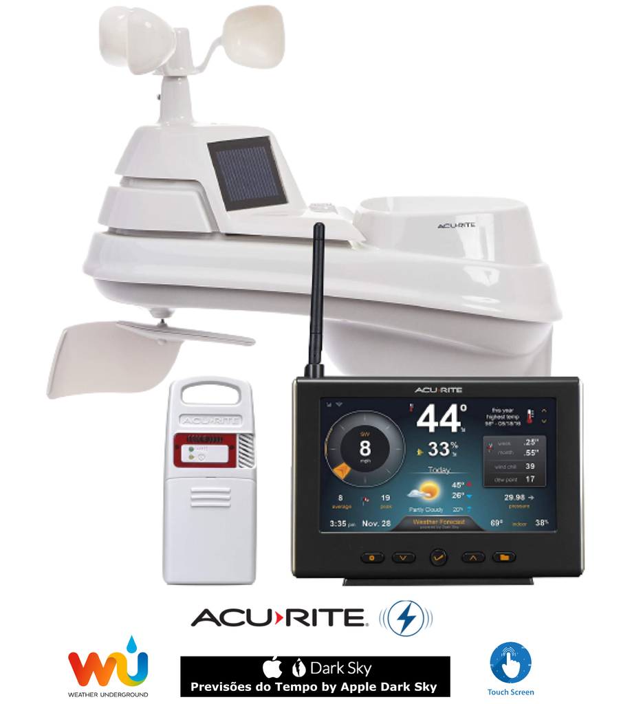 Estação Meteorológica Acurite 5 em 1 Com Weather Wunderground