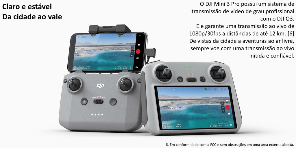 Imagem do DJI Mini 3 Pro + DJI RC Fly More Combo Plus l Drone & UAV