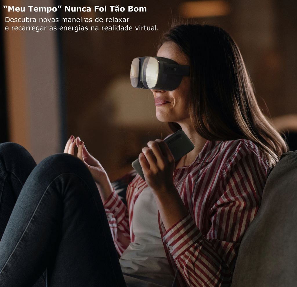 HTC VIVE FLOW | + 2x Power Bank (21W) | Compacto e Leve A Serenidade Acontece | Os óculos VR Imersivos Feitos para o Bem-Estar e a Produtividade Consciente en internet
