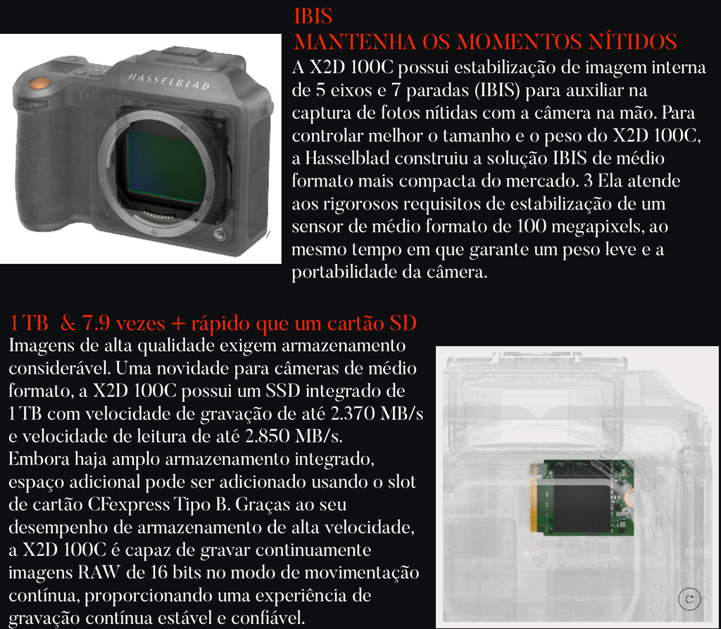 Hasselblad X2D 100C Medium Format Mirrorless High End Camera - tienda online