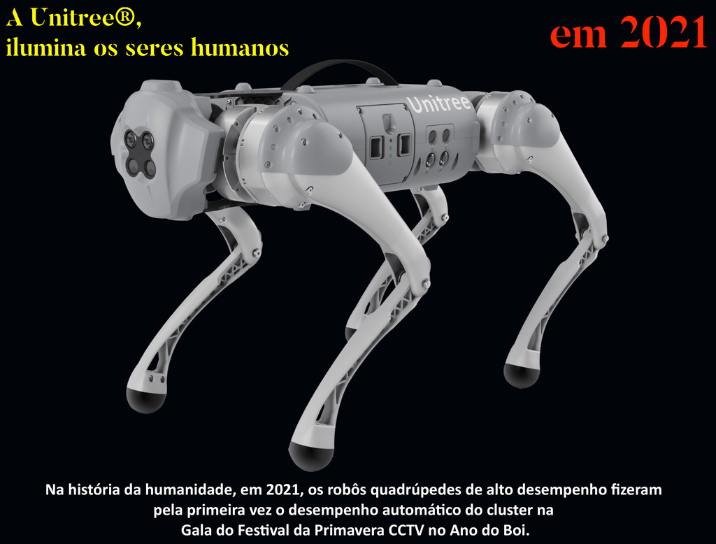 UNITREE GO 1 , Robot Dog , High-Performance Quadruped Robot , O primeiro robô quadrúpede biônico doméstico de companhia do mundo on internet