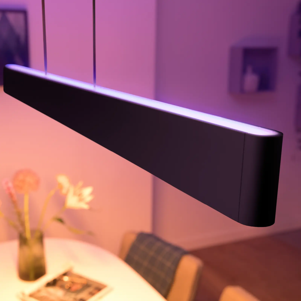 Philips Hue White & Color Ambiance Ensis Pendant Light , Luminária Pendente Inteligente , Bluetooth e WiFi - loja online