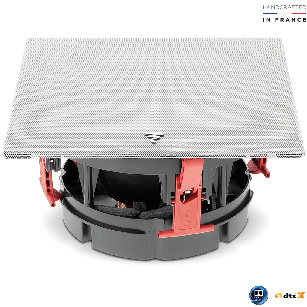 Focal 300 ICA6 l In-Ceiling / In-wall Angled l Driver Angled at 35° l Adequa-se a posição em que você está ouvindo l Tecnologia Flax™ l Coaxial 2-way Loudspeaker l Dolby Atmos DTS:X l Auto Falante de Teto e Parede - comprar online