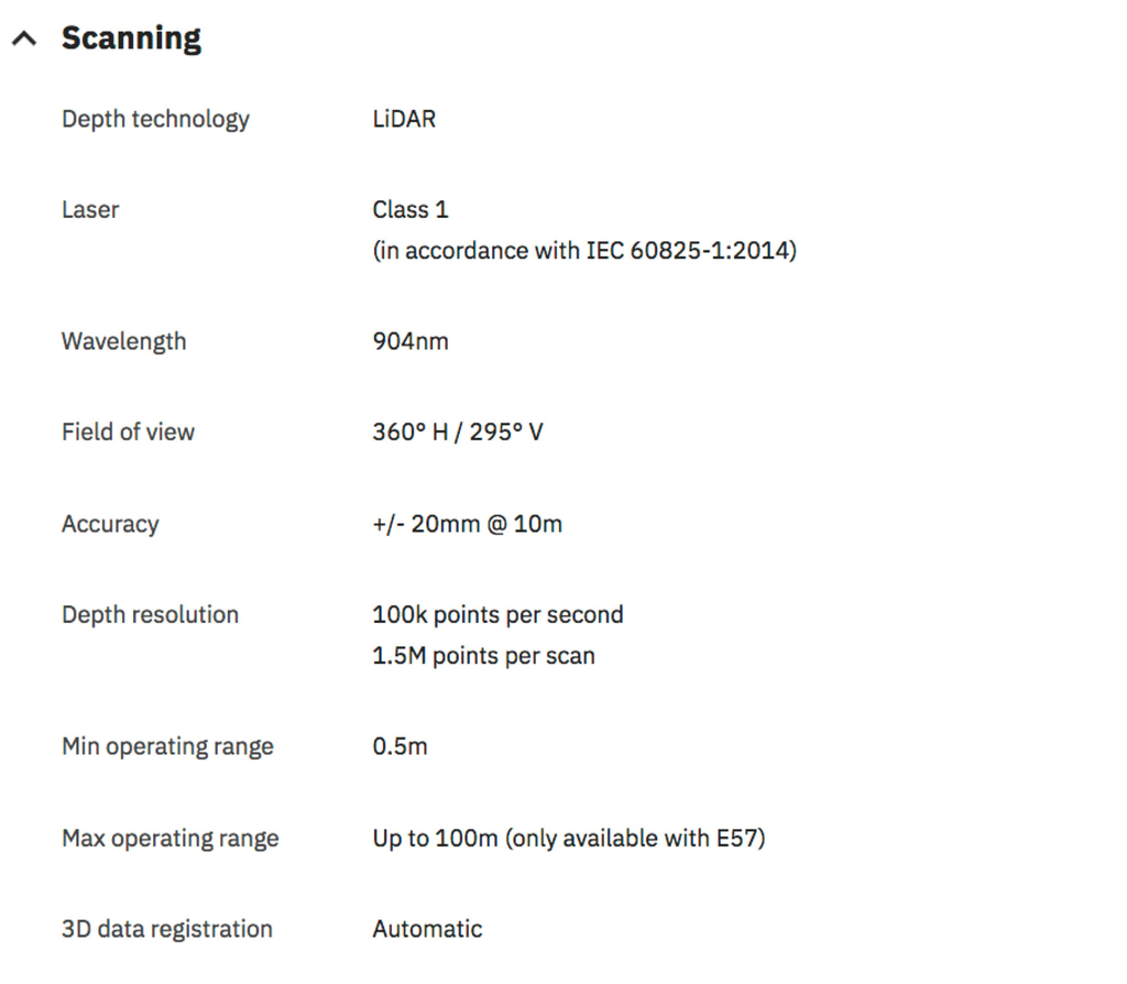 Matterport MC300 Pro3D Performance Kit BUNDLE 3 , Lidar Scanner , 134.2 megapixels - Loja do Jangão - InterBros