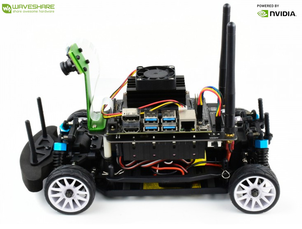 WaveShare JetRacer Pro AI Kit A Pro Version, High Speed AI Racing Robot Powered by NVIDIA Jetson Nano - tienda online