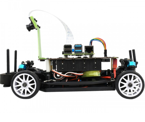 Image of WaveShare PiRacer Pro Version, High Speed AI Racing Robot Powered by Raspberry Pi 4 model B 4GB , Supports DonkeyCar Project