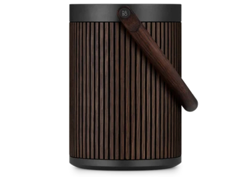 Image of Bang & Olufsen Beosound A5 Powerful Portable Bluetooth Speaker with Wi-Fi Connection, Carry-Strap, Dark Oak