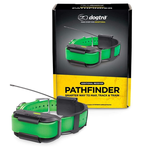 Dogtra Pathfinder SE Colar GPS Luminoso Adicional | E-Collar Series GPS Rastrear e Treinar | Cães Acima de 15 Kgs | Pescoços Acima de 30 cms | Alcance de até 14,5 Kms | Expansível para até 21 cães | A prova d'água |