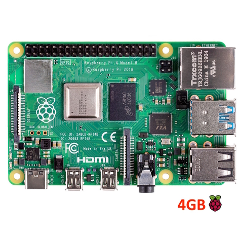 Raspberry Pi 4 Computer Model B | Disponível em 4GB e 8GB