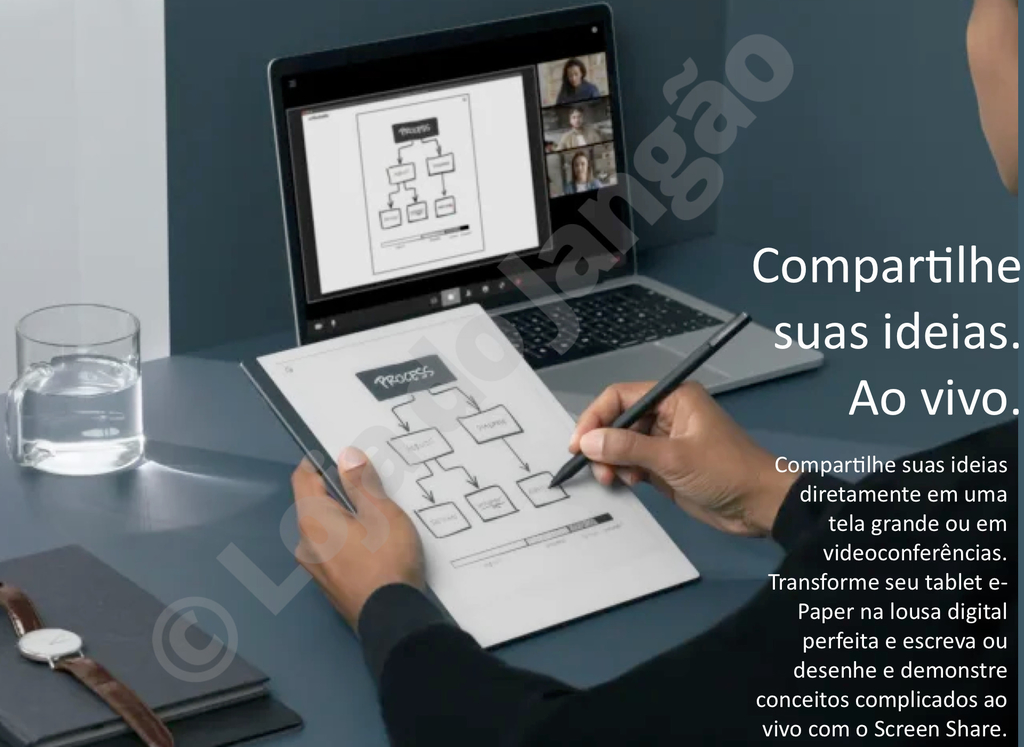 Image of Remarkable 2 Tablet Digital ePaper e-Ink + BOOK FOLIO PREMIUM + MARKER PLUS + REFILL 25 TIPS