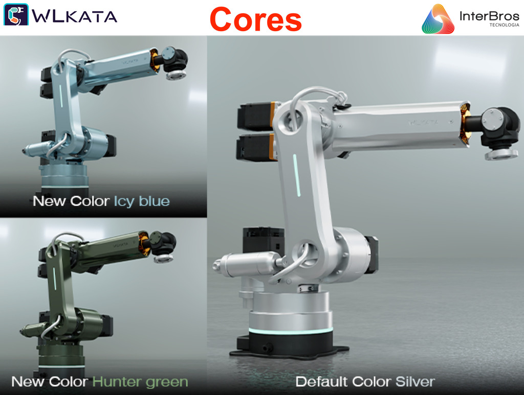 Wlkata Robotic Arm Haro380 , Simulação de Fábrica 4.0 Inteligente & Educação AIoT , ChatGPT integrado , +5 anos