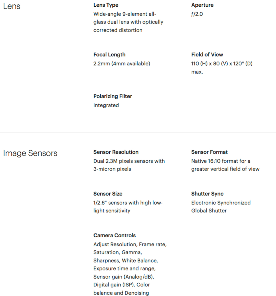 Imagem do StereoLabs ZED X Stereo Camera , Designed for NVIDIA Jetson AGX Orin , NO Polarizer , 4mm